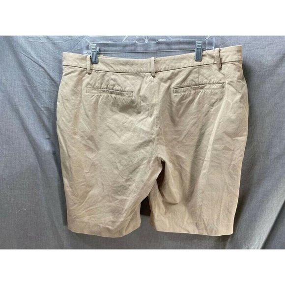 Lauren Ralph Lauren Shorts Womens 16 Beige Khaki Pockets Button Ladies - Picture 4 of 8
